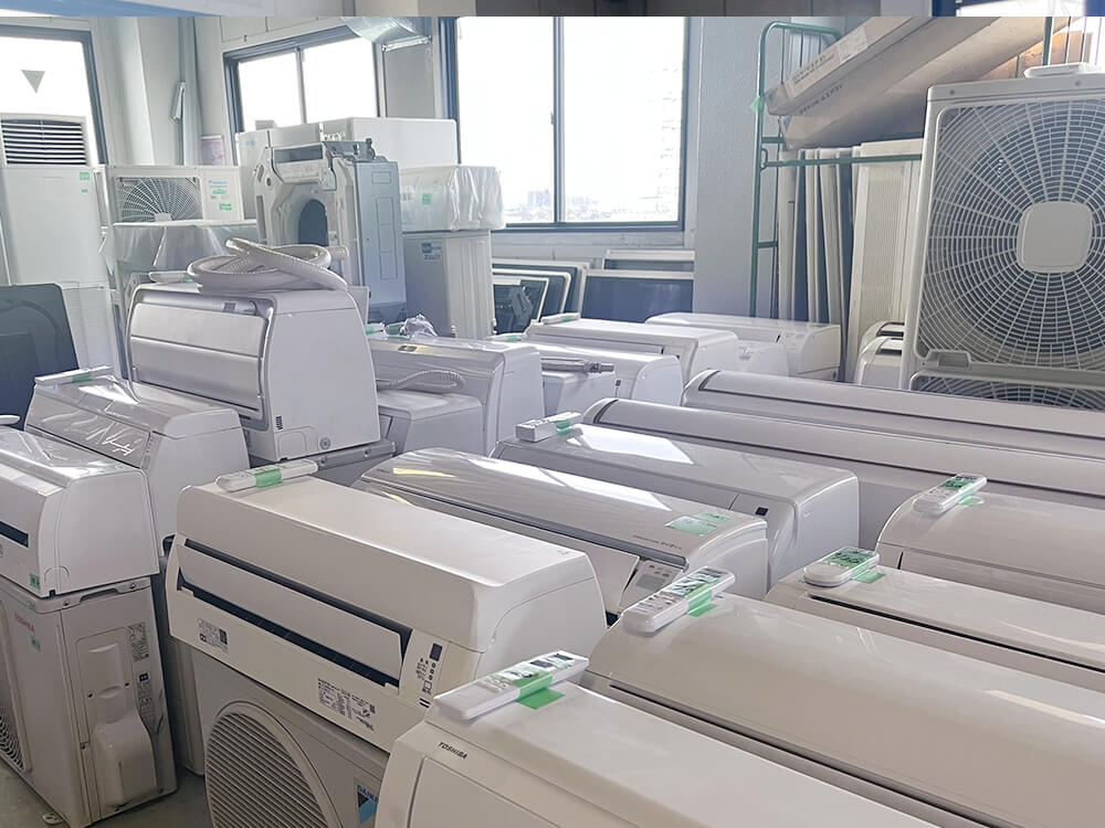関西・関東での家庭用エアコン買取実績の写真